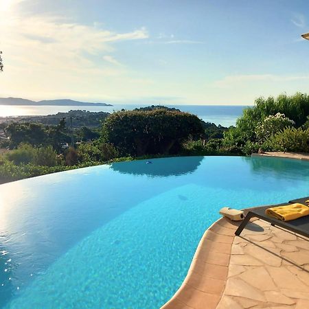4-Star Private Villa With Heated Pool And Panoramic Sea View At Gulf De Saint Tropez 카발레르쉬르메르 외부 사진