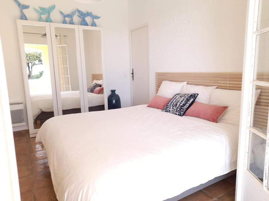 4-Star Private Villa With Heated Pool And Panoramic Sea View At Gulf De Saint Tropez 카발레르쉬르메르 외부 사진