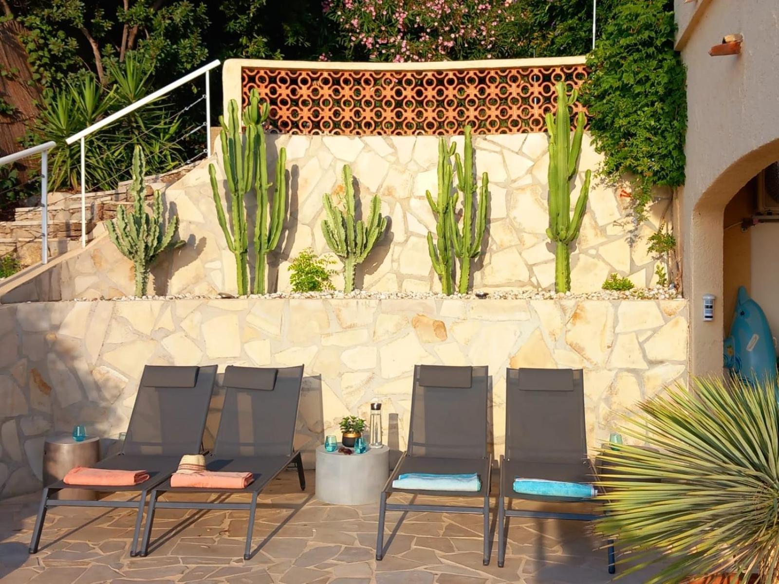 4-Star Private Villa With Heated Pool And Panoramic Sea View At Gulf De Saint Tropez 카발레르쉬르메르 외부 사진