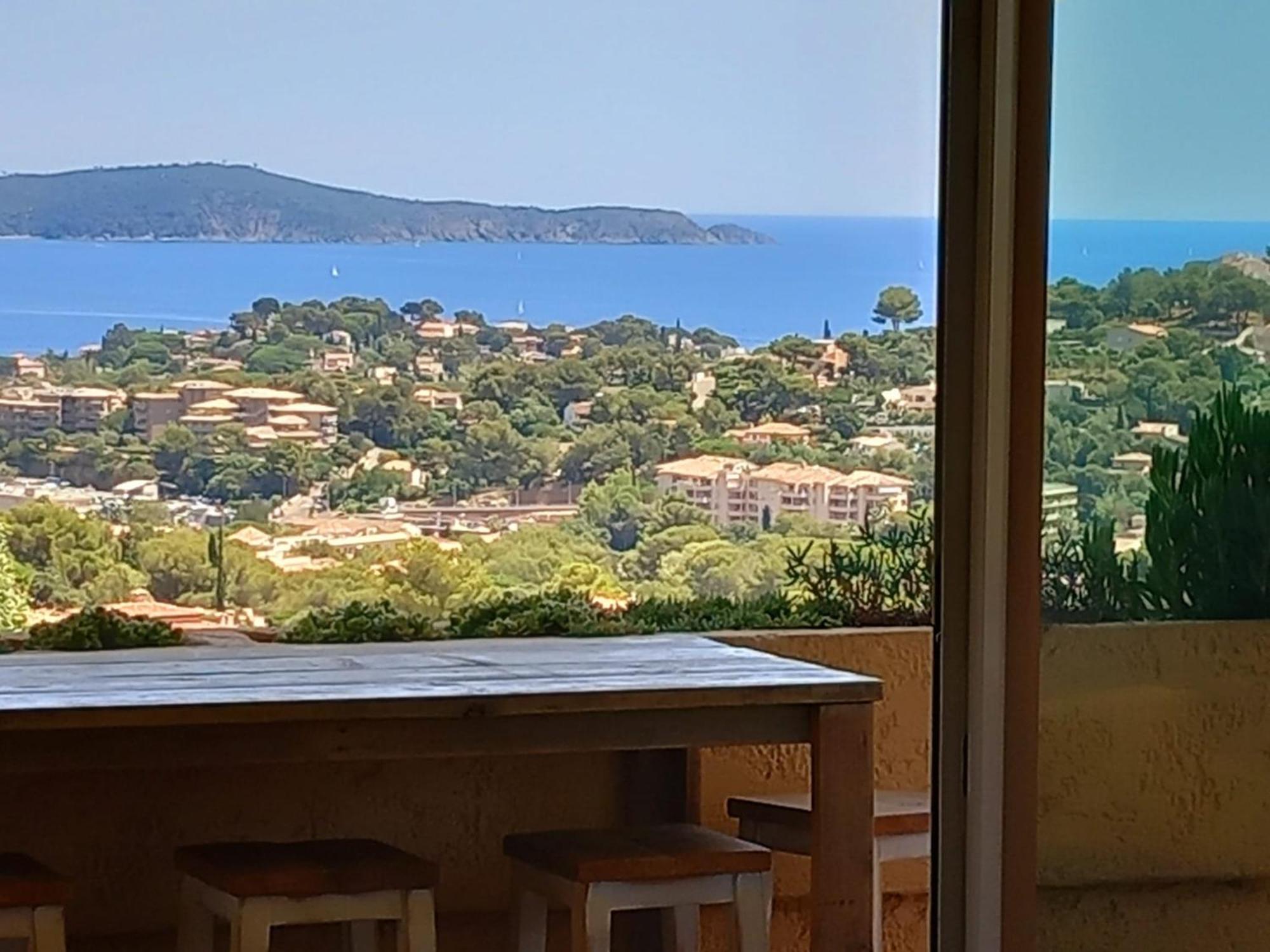 4-Star Private Villa With Heated Pool And Panoramic Sea View At Gulf De Saint Tropez 카발레르쉬르메르 외부 사진